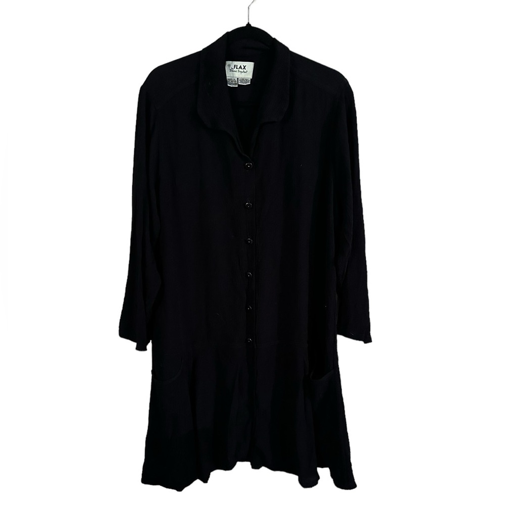 FLAX brand Size Medium 100% Lithuanian Rayon adorable tunic